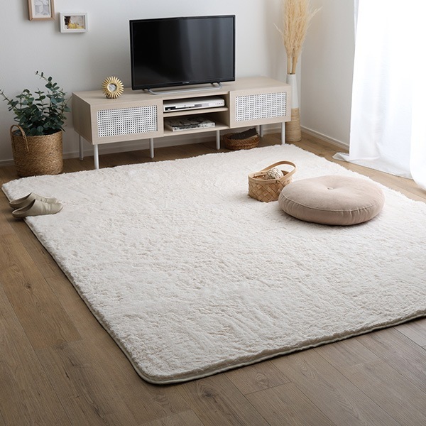 ふわふわシャギーラグ 200×250cm Lサイズ