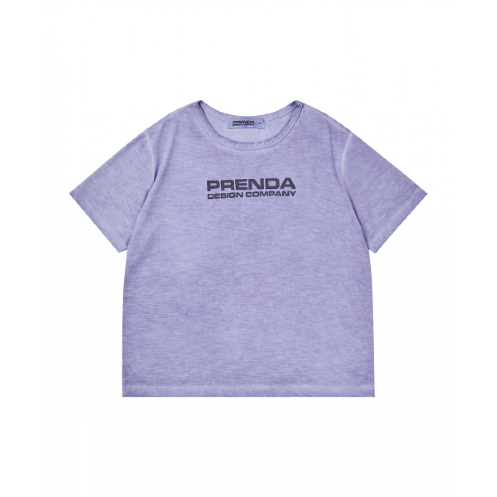 プレンダプラダスラブクルーネック T シャツパープル 4,960円