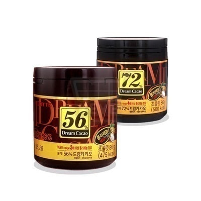 ドリームカカオ, (56％/72％), 12ea, 1個