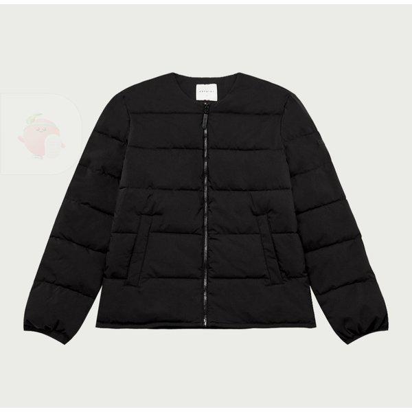 [モダインチョン] ポリコアラウンドネックキルティングジャンパー_ブラック10540-010-811-69-100_IC 5,369円