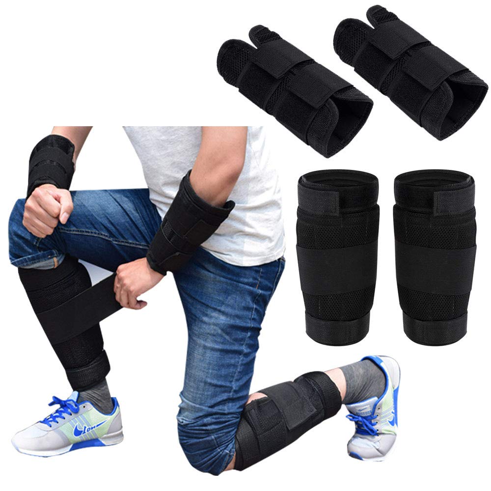 アンクルウェイト 10kg リストウェイト 上下各2個セット あまり目立たない 洗濯可 薄型 調整可能 洗える