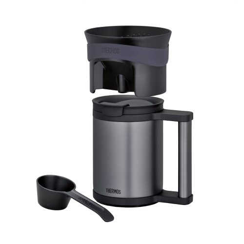 THERMOS 真空断熱マグ＆コーヒードリッパー 280ml ブラック JCP-280CD BK