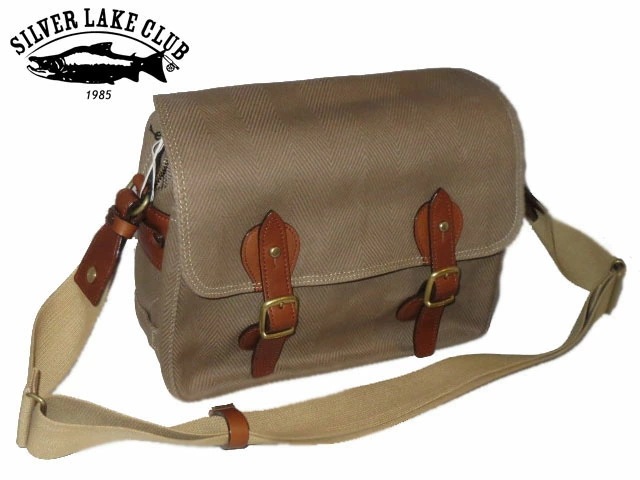 ヘリンボーン ショルダーバッグ 28cm 235122 ikt02