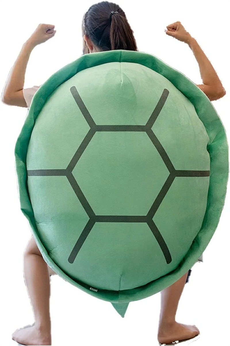 亀の甲羅 着ぐるみ 亀の甲羅 亀 パジャマ 動物ぬいぐるみ 特大かわいいべっ甲人形 べっ甲枕 ウェアラブルべっ甲べっ甲枕重い動物ぬいぐるみ楽しいドレスアップぬいぐるみクッションおもちゃ人形ギフト子供大