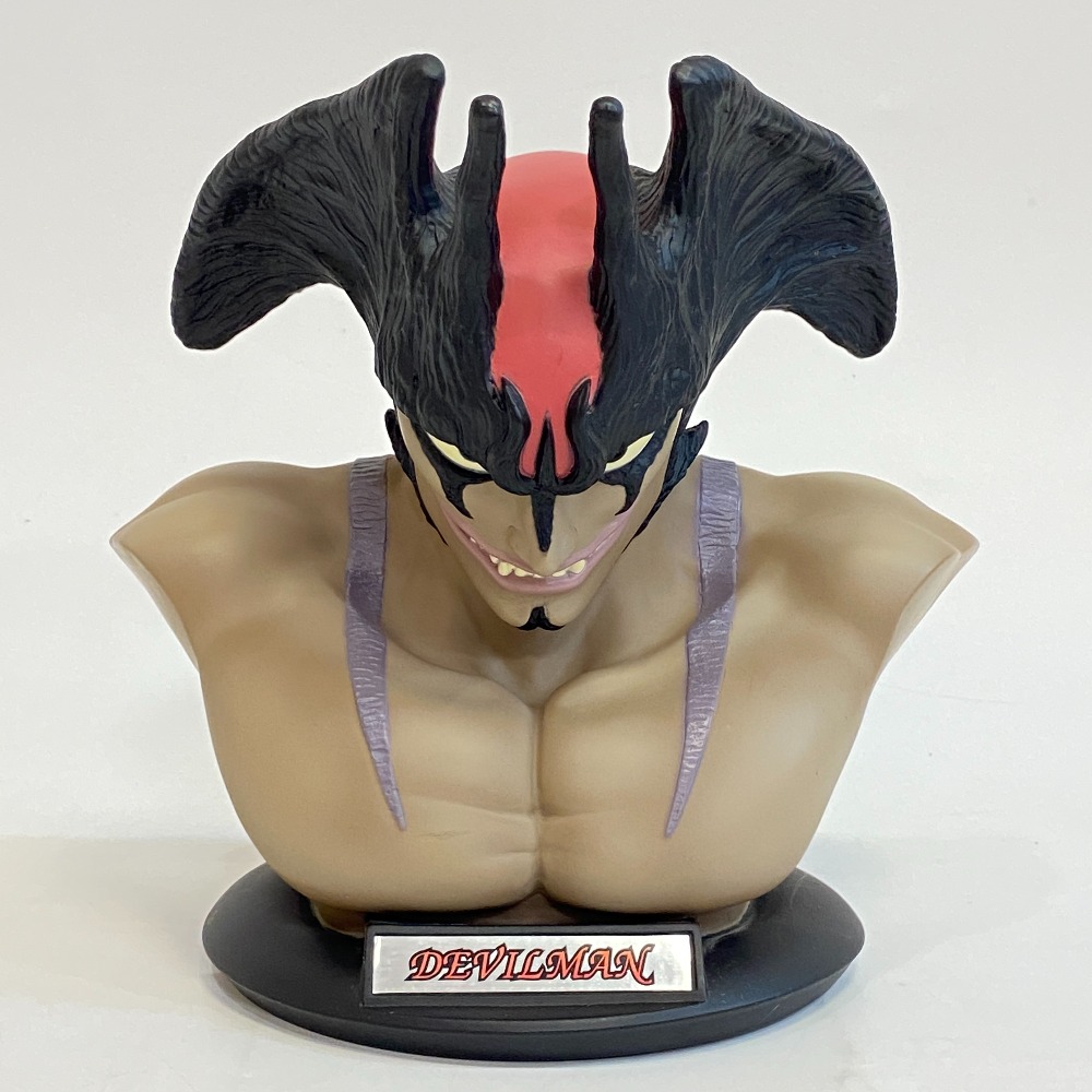 でっかい貯金箱 ビッグ ソフビ ユタカ デビルマン フィギュア 原作ver. プラスチック フィギュア マルチカラー