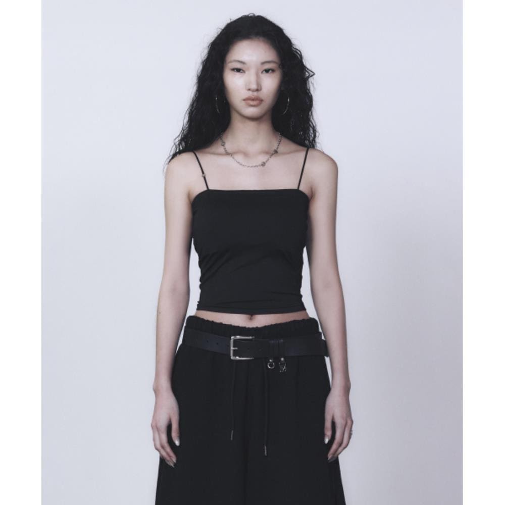 TREEMINGBIRD Bra Cap Camisole Black TM2500TS001MBB