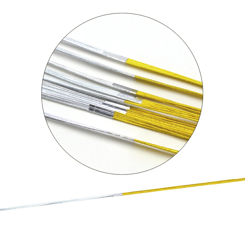 （まとめ買い）ササガワ 水引 金銀20 600mm 100本入 44-320 [x3]