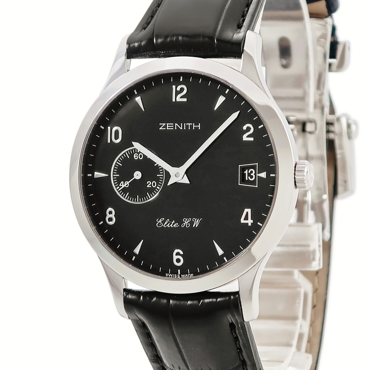 クラス エリート ハンドワインド 01.0125.650 手巻き メンズ デイト バー アラビア スモールセコンド 3年保証