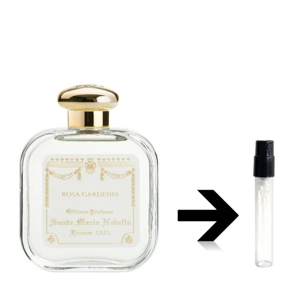 10ml ローザ ガーデニア オーデコロン サンタマリアノヴェッラ　花の女王 アトマイザー