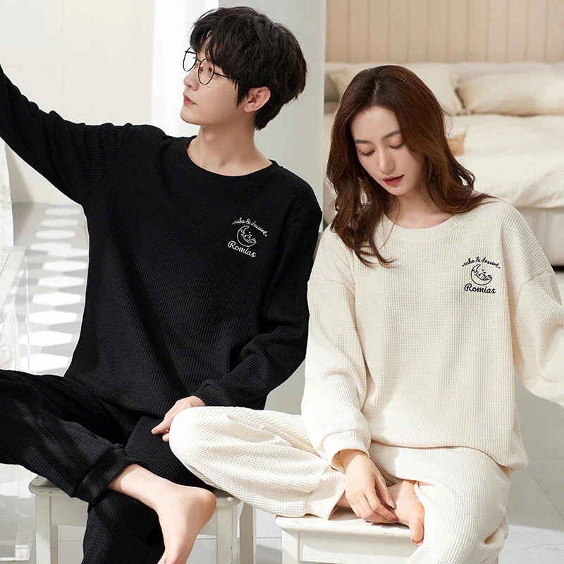 新品 大人気 カップルパジャマ ペアパジャマ 長袖パジャマ 部屋着 寝巻き 春秋冬可愛い熊 ルームウェア パンツ上下セット レディース/メンズ 大きいサイズ ギフト