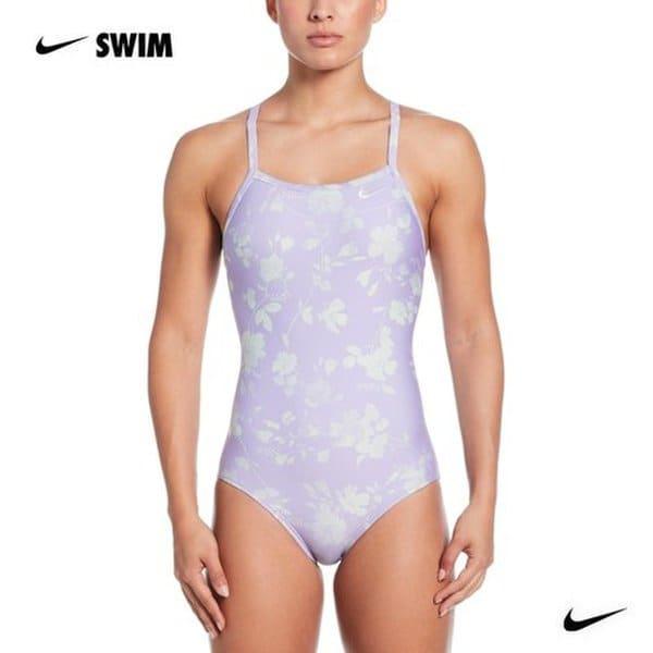 [] NESSF017-576 女性用パインフローラルレーサーバックローレッグカット