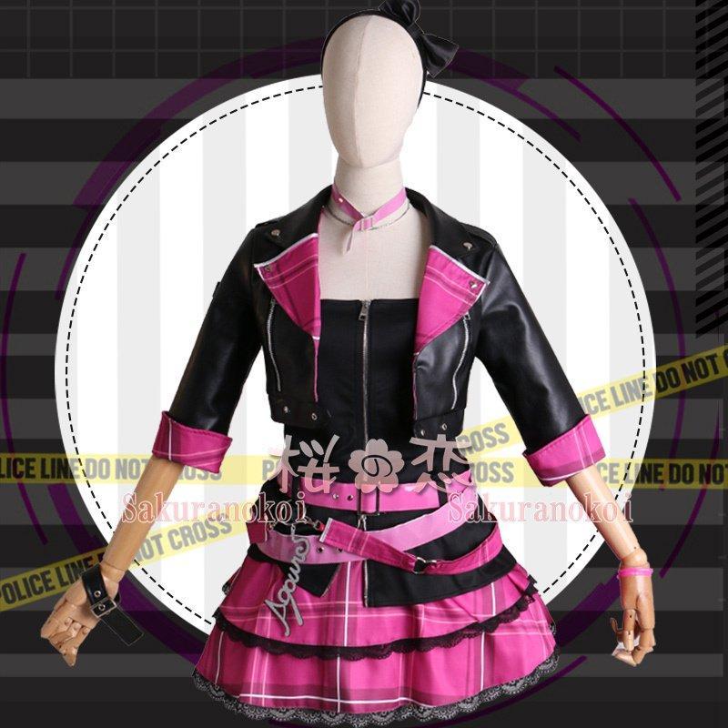 【ハロウィン】LoveL! コスプレ ラブライブ黒澤ルビィ スクフェスAC 機車服 コスプレ衣装 コスチューム ハロウィン アニメ y3299