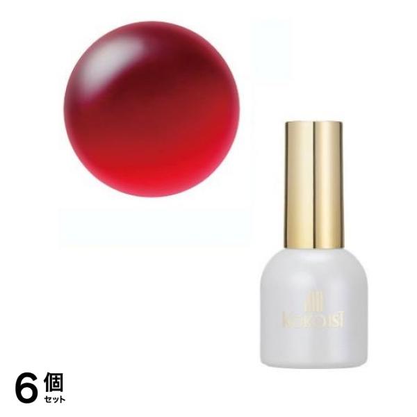 KOKOIST ココイスト カラードベース&ビルダージェル CB-237 ロッソレッドグラス 15mL 6個セット