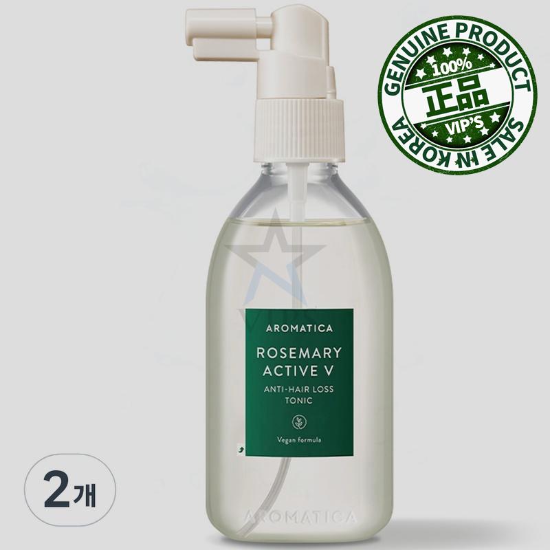 ローズマリーアクティブVアンチヘアロストニック 100ML 二つ