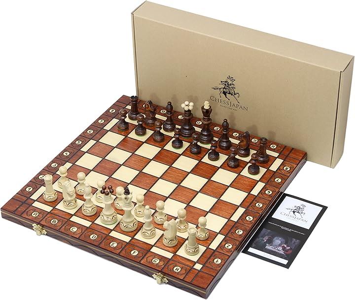 ChessJapan チェス ヴァヴェル 41cm 木製( ホワイト)