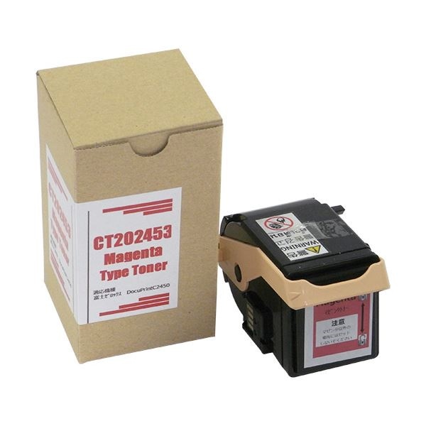 （まとめ）トナーカートリッジ CT202453汎用品 マゼンタ 1個[x3セット]