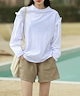 ホワイト×ベージュ