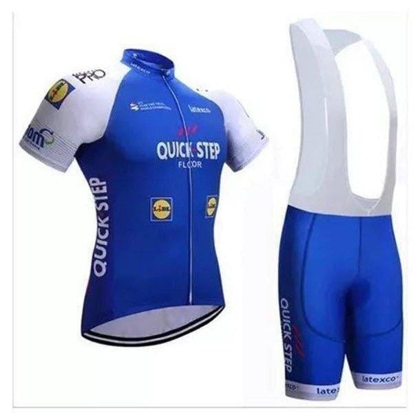 ブルー 上下2点セット サイクルウェア 半袖 メンズ サイクリング裏ウエア 吸汗 速乾 ジャケット バイク バイク 運動 自転車ウェア