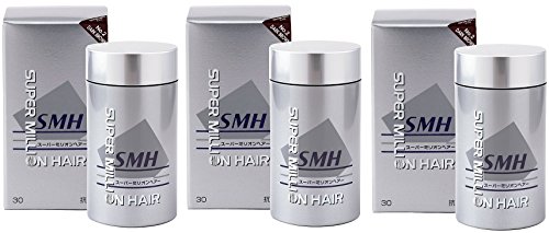 スーパーミリオンヘアー 30g No.2 ダークブラウン 3点セット DB3