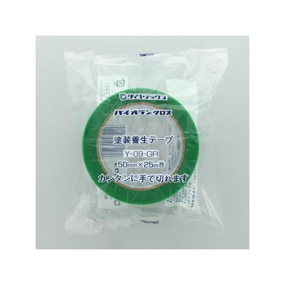 パイオラン 塗装養生用50mm×25m30巻グリーン ダイヤテックス Y-09-GR