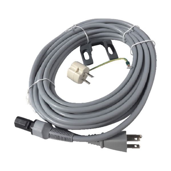 （まとめ）ニルフィスクアドバンスGM80用30ft電源コード 3P グレー 107408837 1本3セット