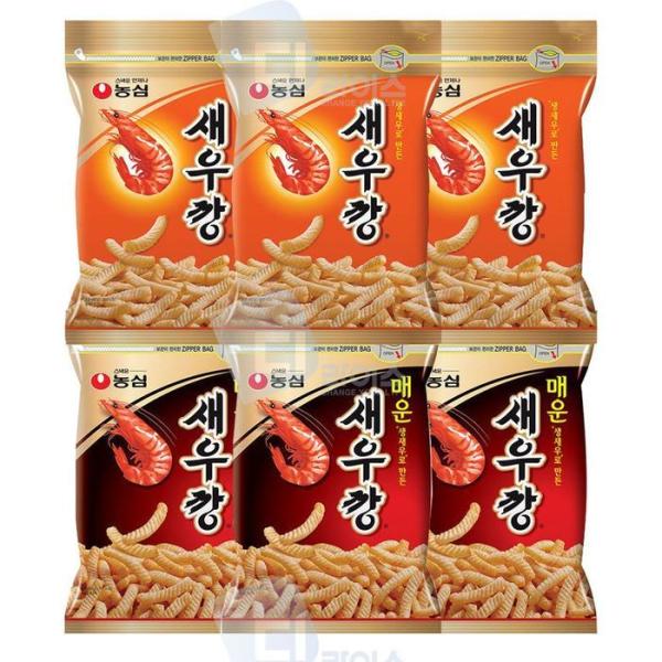 RGKMR30R 農心えびせん 2種セット 400g 6袋 辛口 大容量