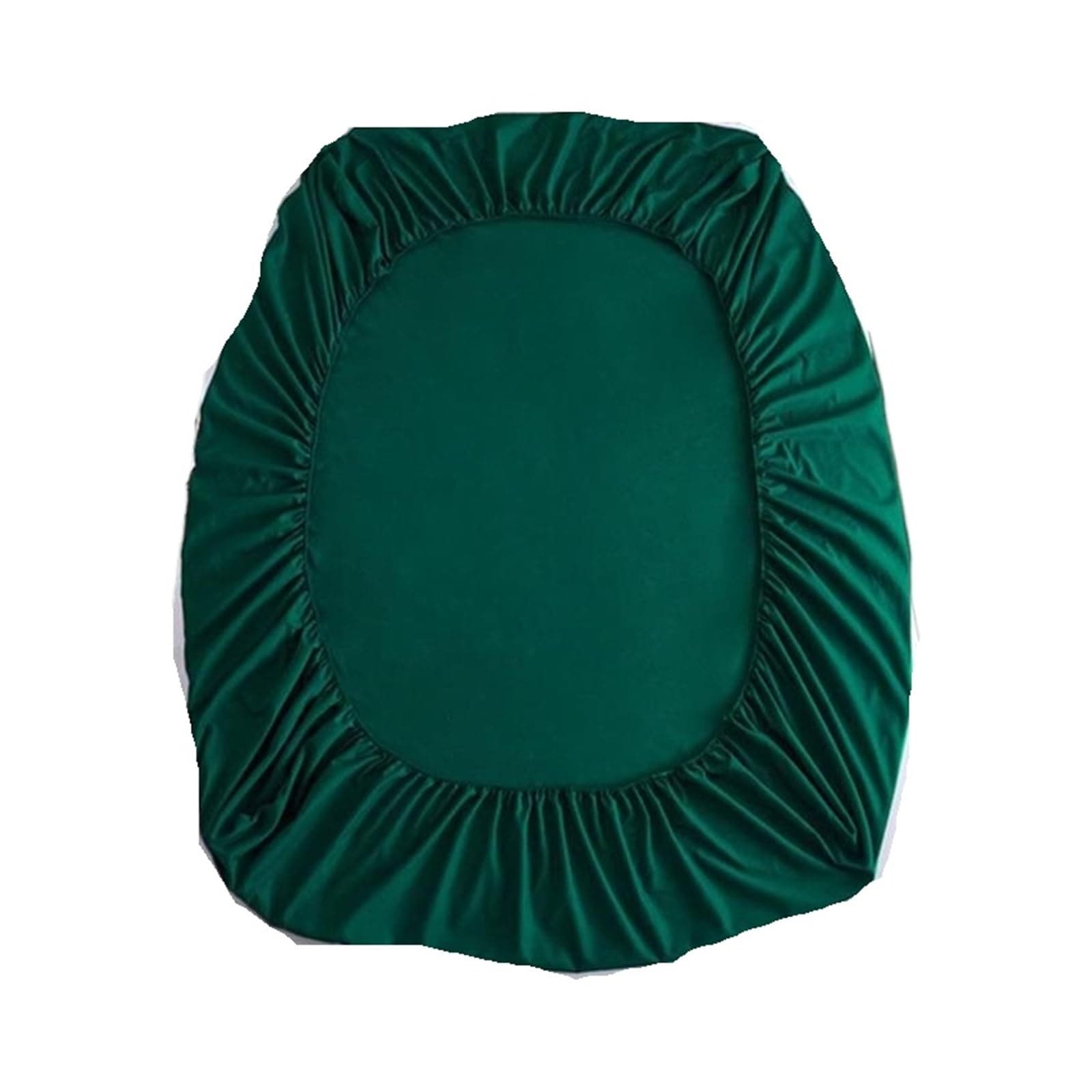 フィットシーツ ゴムバンド付き 滑り止め 調節可能なマットレスカバー ベッド用 180/200cm(Green)