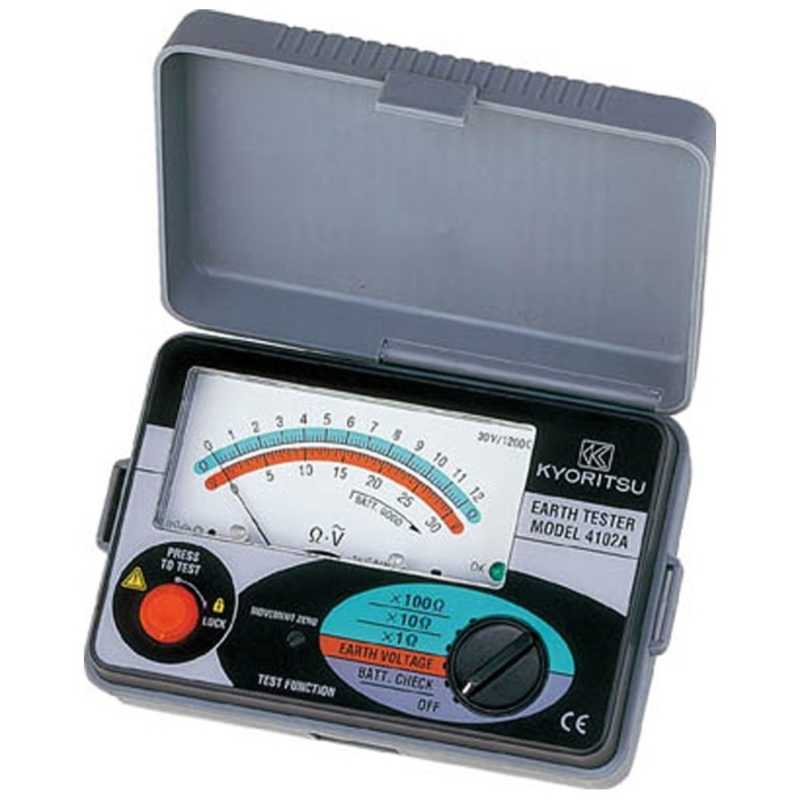 共立電気計器　アナログ接地抵抗計(ソフトケース)　MODEL4102A