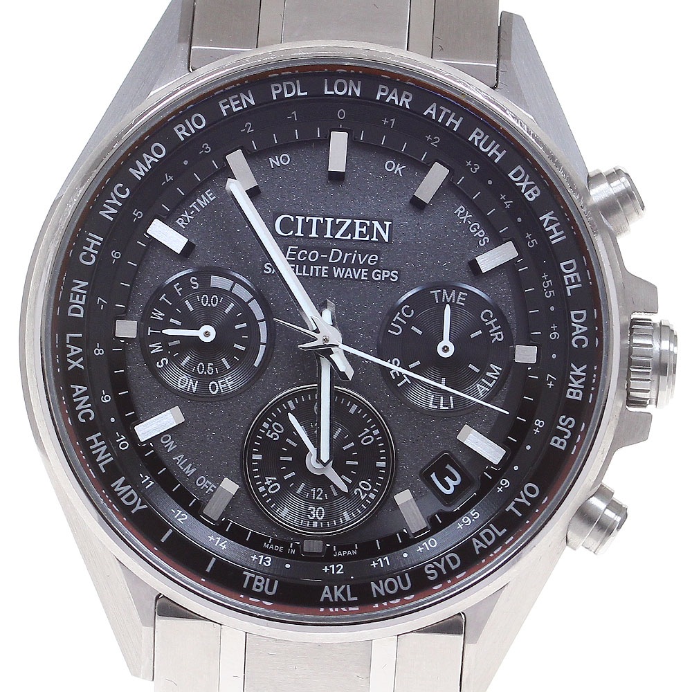 シチズン CITIZEN CC4000-59E/F950-T024530 アテッサ エコドライブ ソーラー電波 メンズ 保証書付き_836173【中古】