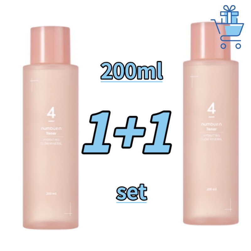 [1+1]4番 ぴたっとメイクブースティングトナー / 200ml【正規品】 韓国ブランド
