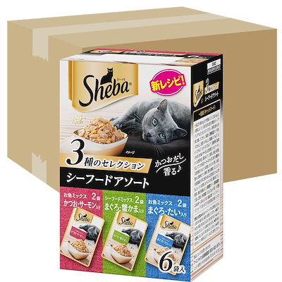 シーバ (Sheba) キャットフード リッチごちそうフレーク 贅沢
