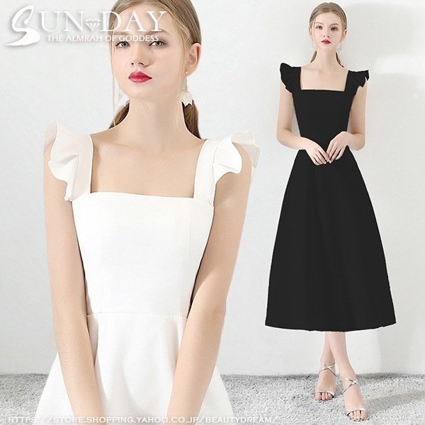 新品パーティードレス ワンピース 花嫁ドレス ウェディングドレス 花嫁二次会 演奏会 パーティー 可