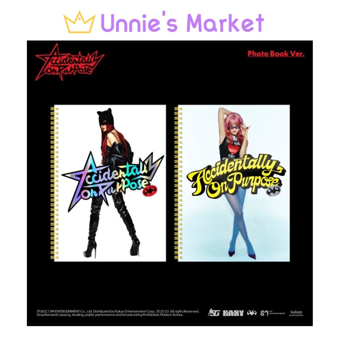 [SET] Seulgi (Red Velvet) [Accidentally On Purpose] Photo Book Ver. + Free Photocard(fan-made) 1EA