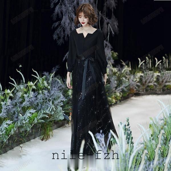 ドレス 大人 ピアノ 発表会 パーティードレス ロングドレス 演奏会 結婚式 ワンピース 成人式 同窓会 ドレス 母親 ドレス送料無料