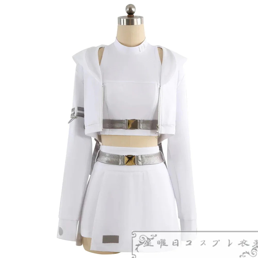 428プロセカ Those who dareガチャ 白石杏 笑顔で手を振って PURE FIGHTER衣装 コスプレ衣装 コスチューム