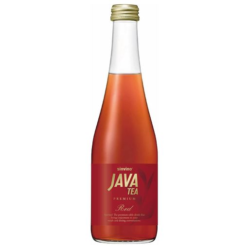 JAVA TEA(ジャワティ) 大塚食品シンビーノストレート レッド 無糖 茶 瓶 375ML ×20本