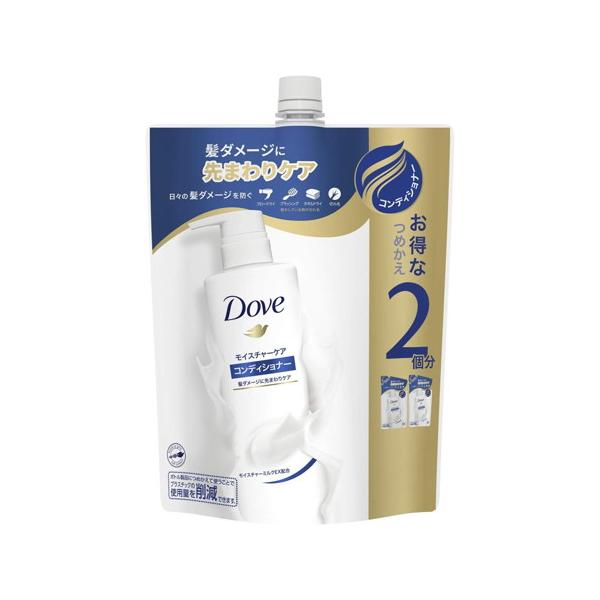10個セット/ダヴ モイスチャーケア コンディショナー つめかえ用 700g[ユニリーバ・ジャパン ダヴ ヘアケア]
