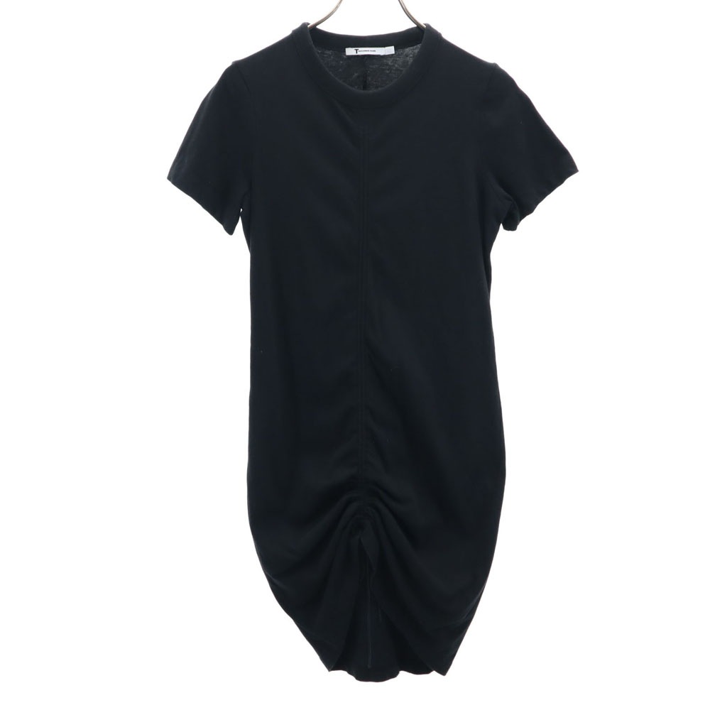 半袖 ワンピース XS ブラック レディース