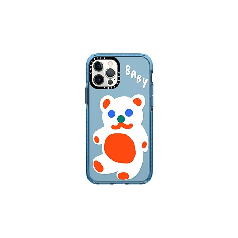 ブランド雑貨総合 Katie by Bear Baby - Pro 12 iPhone インパクトケース CASETiFY Benn シエラブルー - 多機種対応ケース