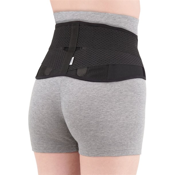 ラクラクコシガード スリム Sブラック ボディケアサポーター (63045)