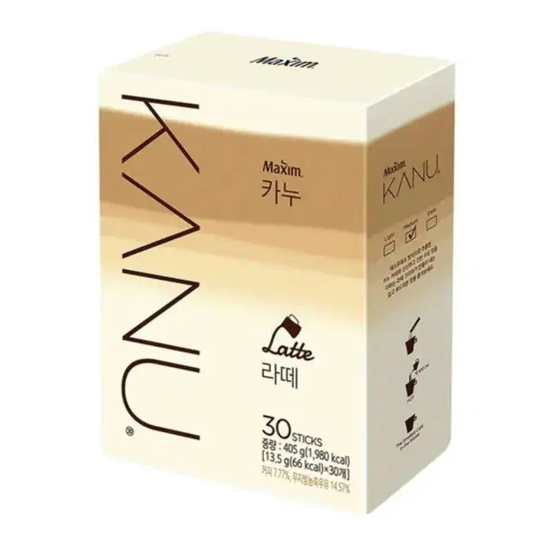 韓国の ラテコーヒー ラテ コーヒーミックス インスタントコーヒー 13.5g*30