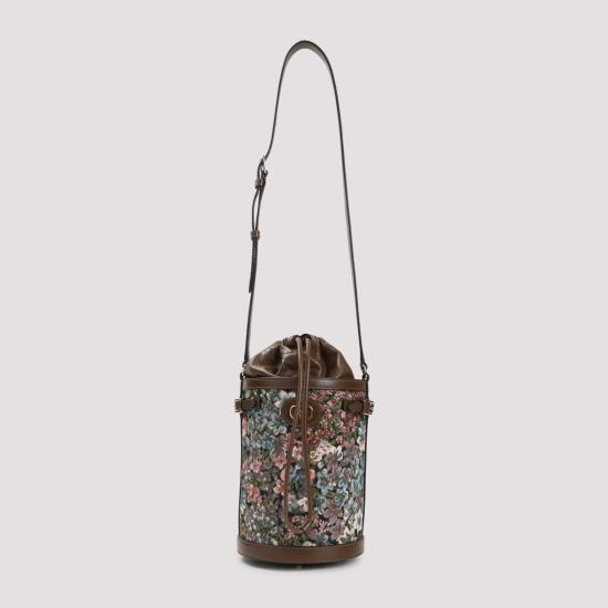 VALENTINO GARAVANI Women Shoulder Bags 8W2B0S97DBI R9H MULTICOLOR TABAC BROWN