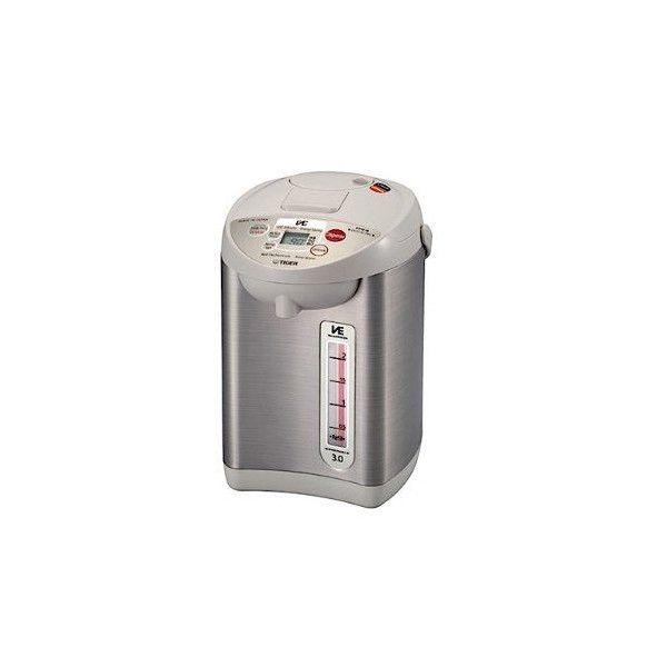 TIGER 海外向け 220V仕様 3.0L 電気ポット VE（魔法瓶） 電動&エアー給湯 PVW-B30W 【日本/中国のみ保証付き】日本/中国以外は保証対象外になります