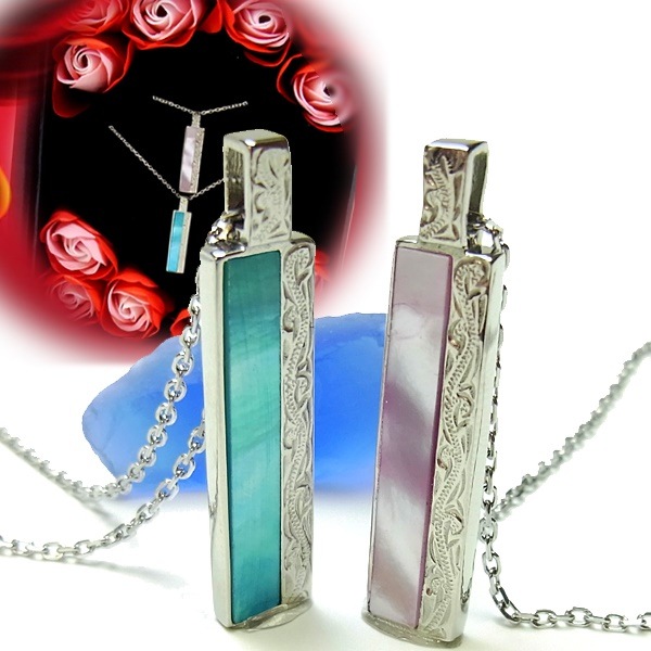 ペアネックレス ペアハワイアンジュエリー ペンダント 花 入浴剤 写真フレーム フラワー