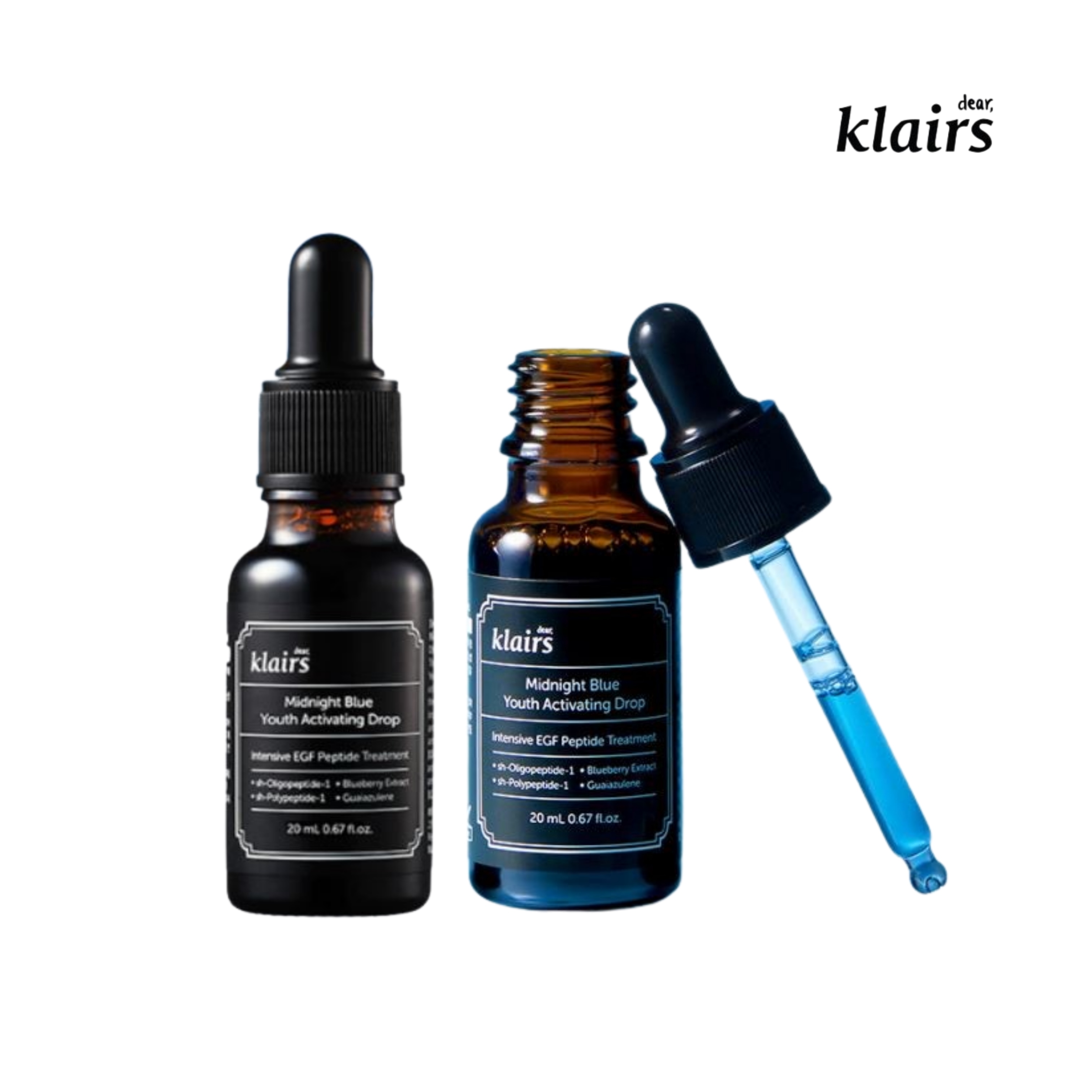 EGF アンプル ミッドナイト ブルー アクティベーティング ドロップ アズレン アンプル 20ml /韓国化粧品