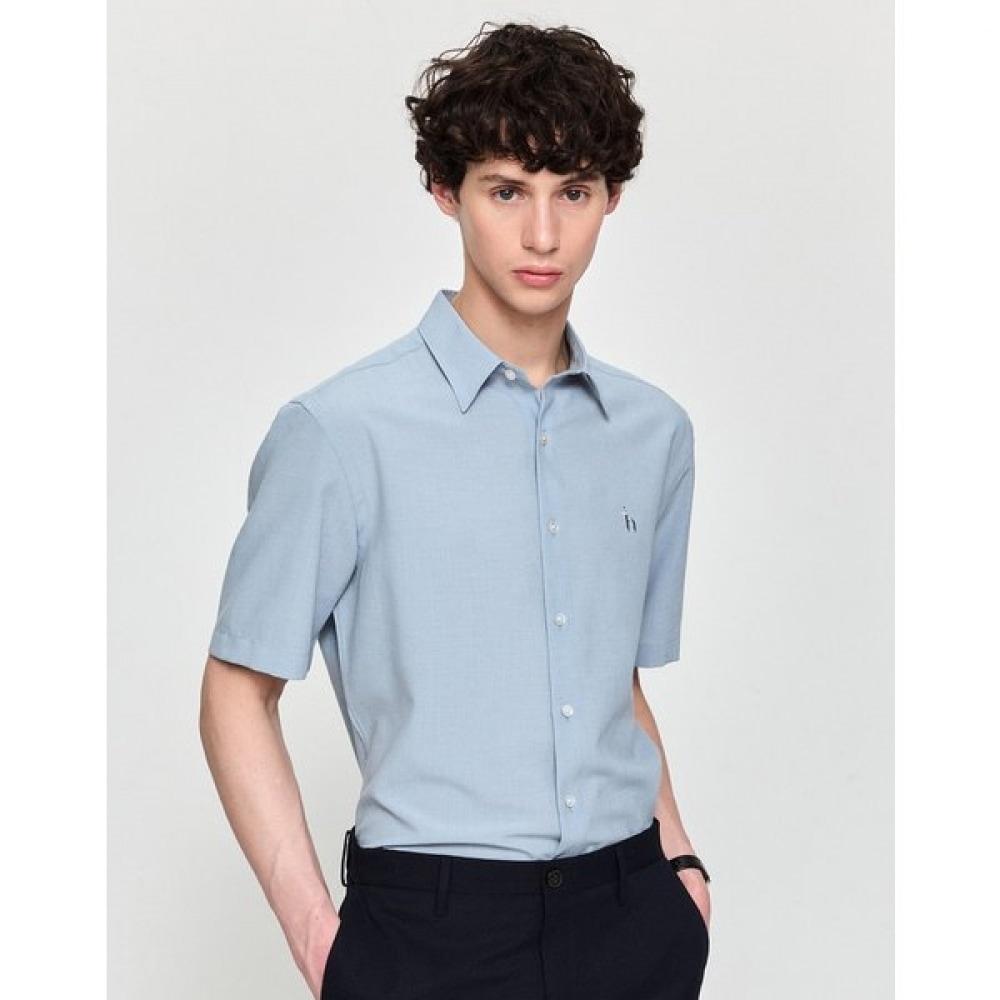 [25SS] ミントレーヨンブレンドショートスリーブシャツHZSH5B502E1