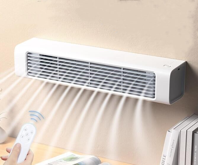 エアコンファン冷風機家庭用壁掛け式デスクトップ静音オフィス移動一台両用　夏暑さ対策　涼しい