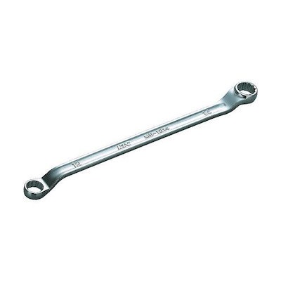 他サイト： KTC 京都機械工具 M5-1214 ４５×６ロングめがねレンチ 対辺寸法１２×１４ｍｍ 全長２２６ｍｍ M51214の商品画像