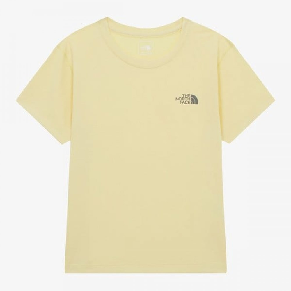 [ノースフェイス公式] NT7UR18E エアロックス半袖Tシャツ_ライトイエロー 5,494円