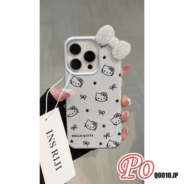Qoo10] かわいい キティ iphoneケース キ